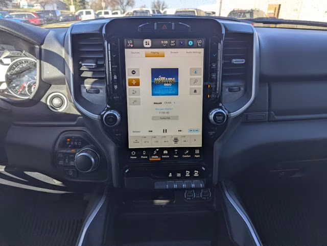 2023 Granite Crystal Metallic Clearcoat Ram 1500 Big Horn 4X4 Truck