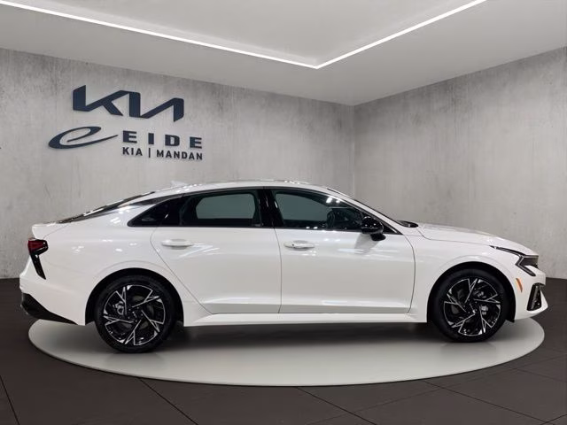 2026 Snow White Pearl Kia K5 GT-Line AWD Sedan