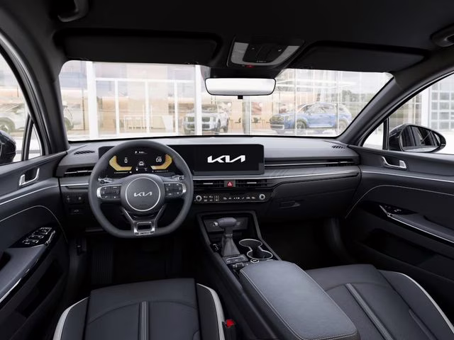 2026 White Kia K5 GT-Line AWD Sedan