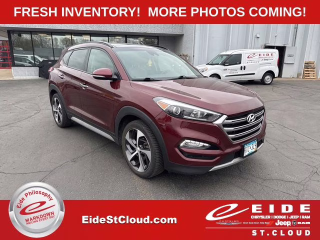 2018 Ruby Wine Hyundai Tucson Limited AWD SUV