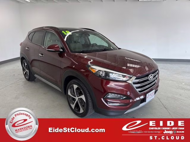 2018 Ruby Wine Hyundai Tucson Limited AWD SUV