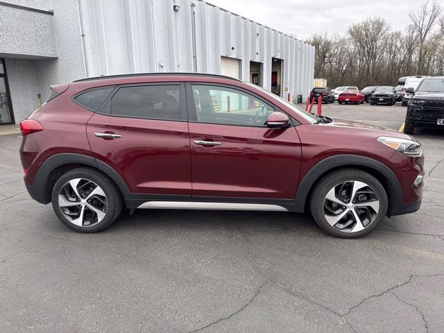 2018 Ruby Wine Hyundai Tucson Limited AWD SUV