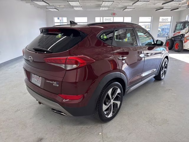 2018 Ruby Wine Hyundai Tucson Limited AWD SUV