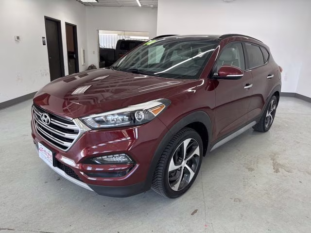 2018 Ruby Wine Hyundai Tucson Limited AWD SUV