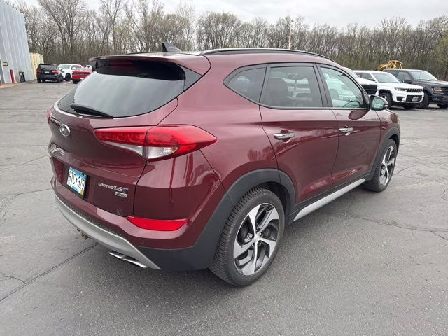 2018 Ruby Wine Hyundai Tucson Limited AWD SUV