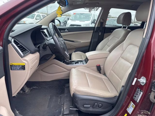 2018 Ruby Wine Hyundai Tucson Limited AWD SUV