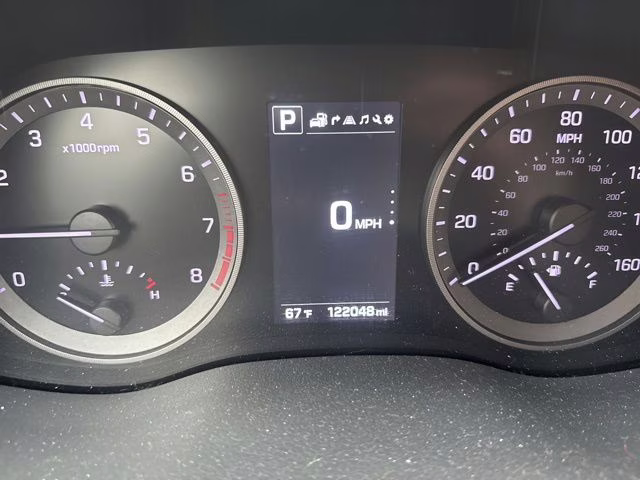 2018 Ruby Wine Hyundai Tucson Limited AWD SUV