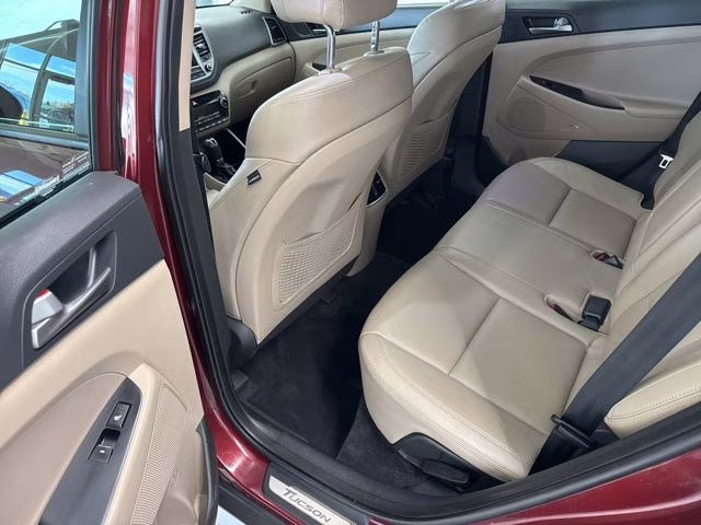 2018 Ruby Wine Hyundai Tucson Limited AWD SUV