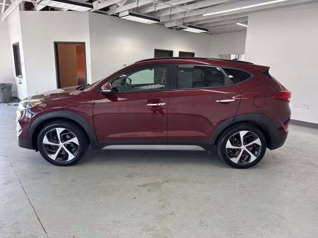 2018 Ruby Wine Hyundai Tucson Limited AWD SUV