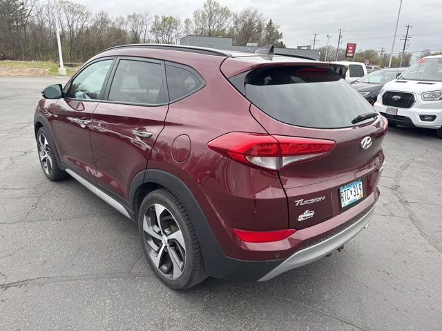 2018 Ruby Wine Hyundai Tucson Limited AWD SUV