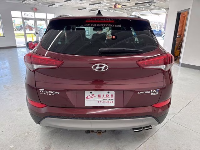 2018 Ruby Wine Hyundai Tucson Limited AWD SUV