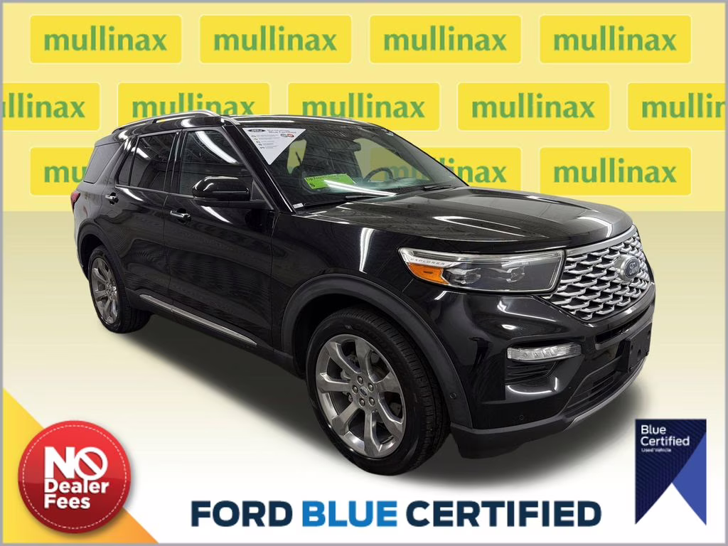 2020 Agate Black Metallic Ford Explorer Platinum 4X4 SUV