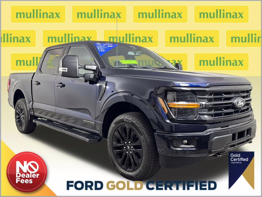 2025 Antimatter Blue Metallic Ford F-150 XLT 4X4 Truck
