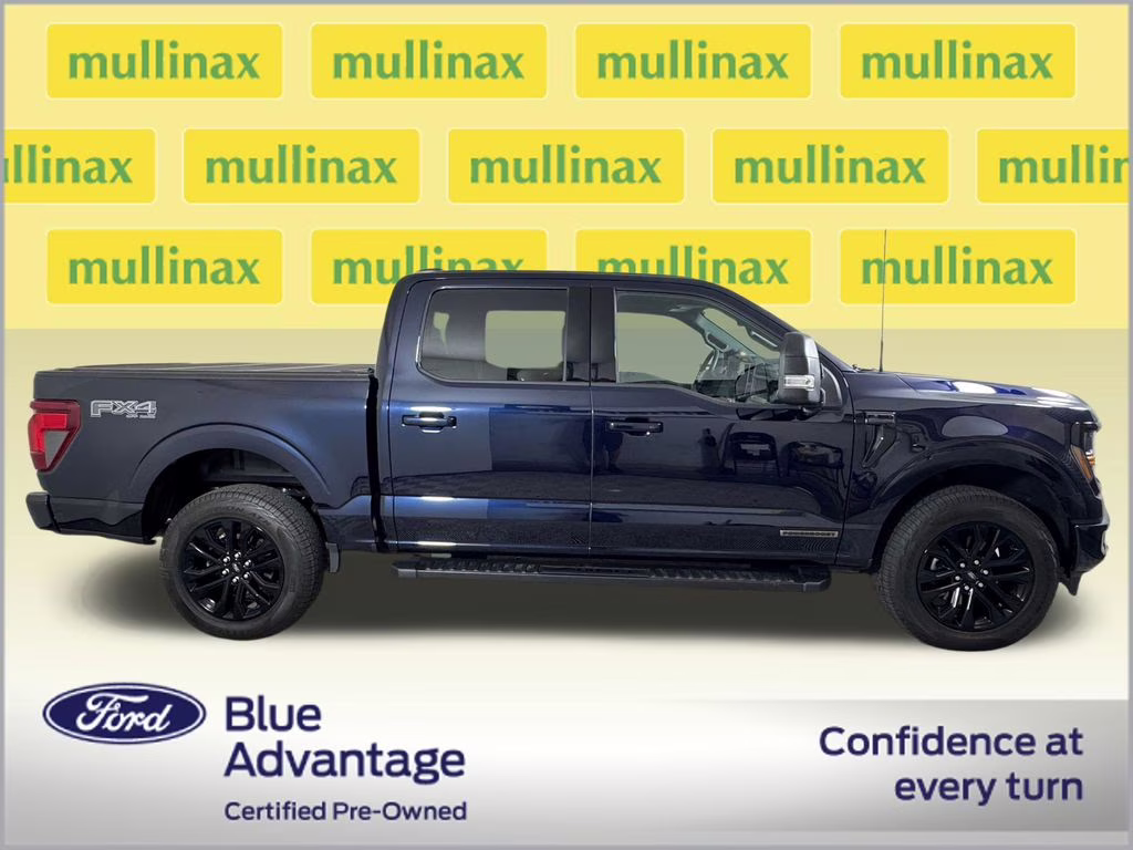 2025 Antimatter Blue Metallic Ford F-150 XLT 4X4 Truck