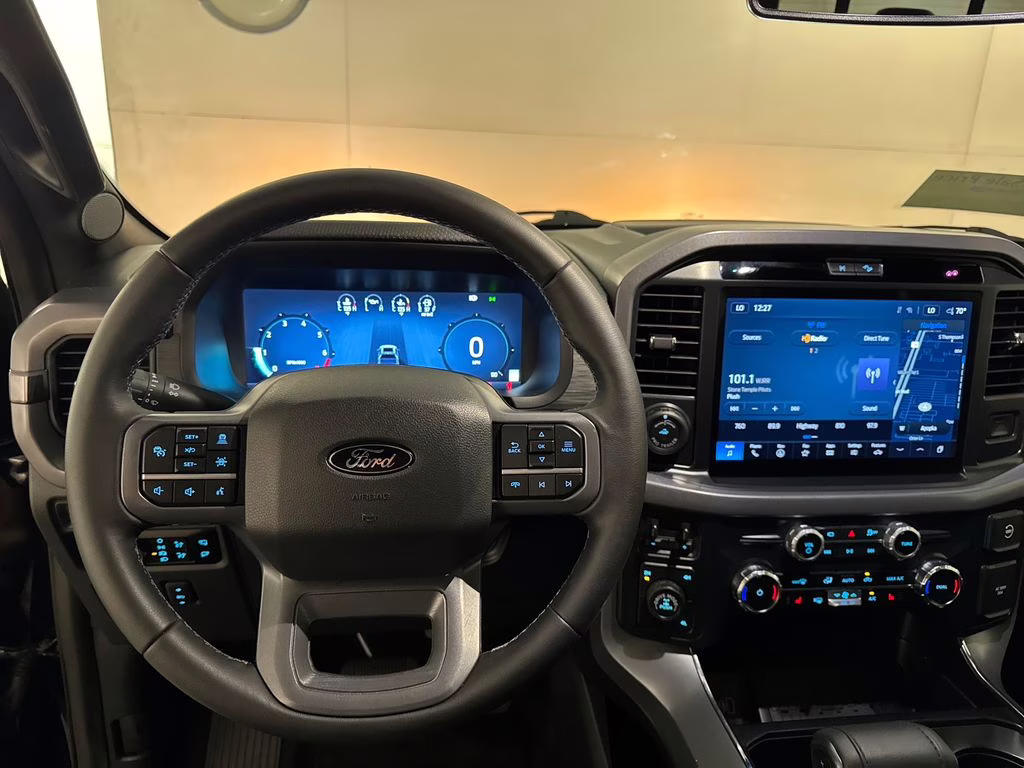 2025 Antimatter Blue Metallic Ford F-150 XLT 4X4 Truck