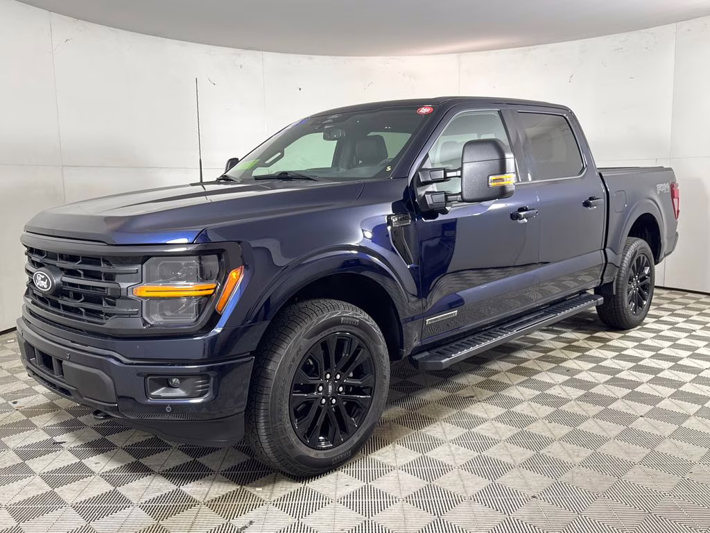 2025 Blue Metallic Ford F-150 XLT 4X4 Truck