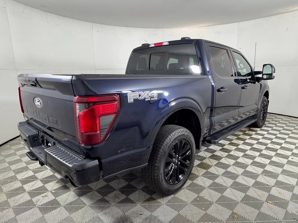 2025 Blue Metallic Ford F-150 XLT 4X4 Truck