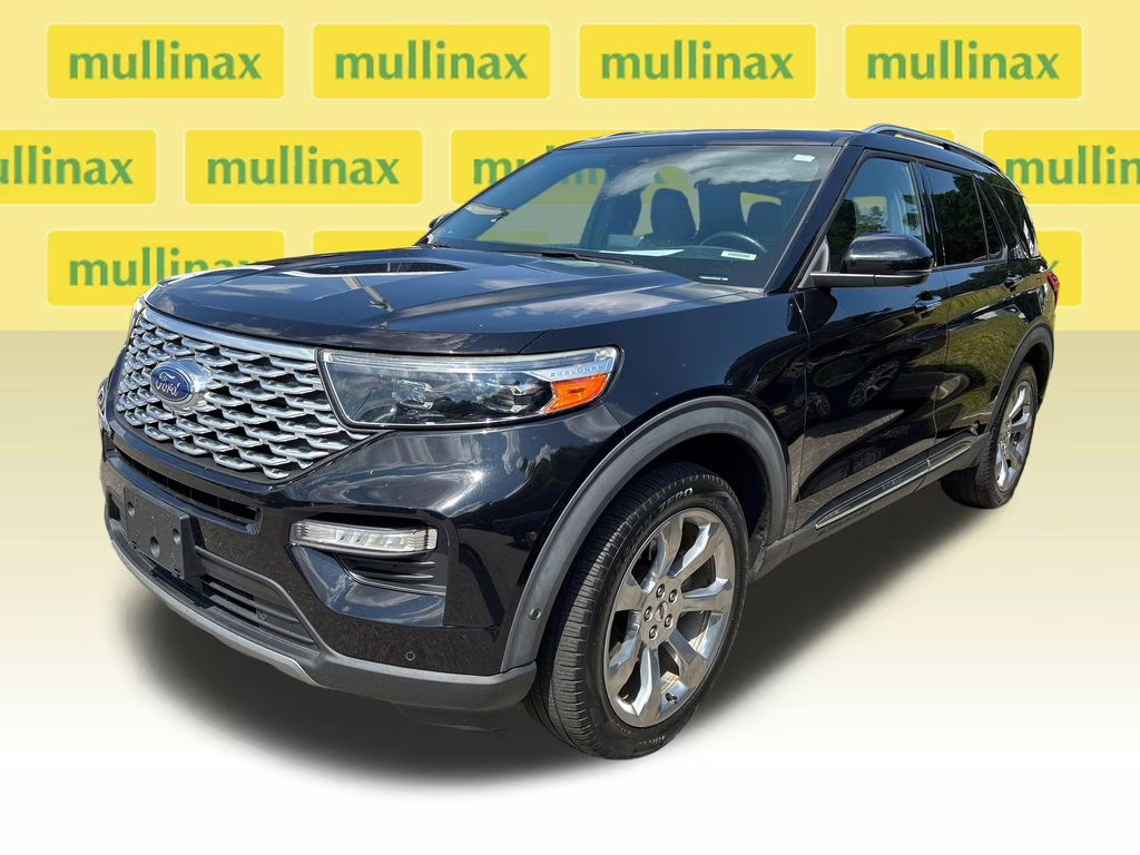 2020 Agate Black Metallic Ford Explorer Platinum 4X4 SUV