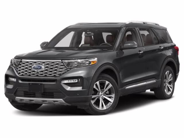 2020 Black Ford Explorer Platinum 4X4 SUV