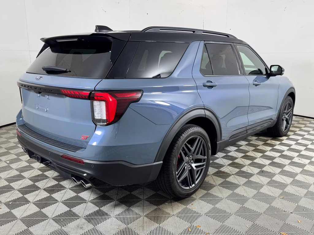 2025 Vapor Blue Ford Explorer ST 4X4 SUV