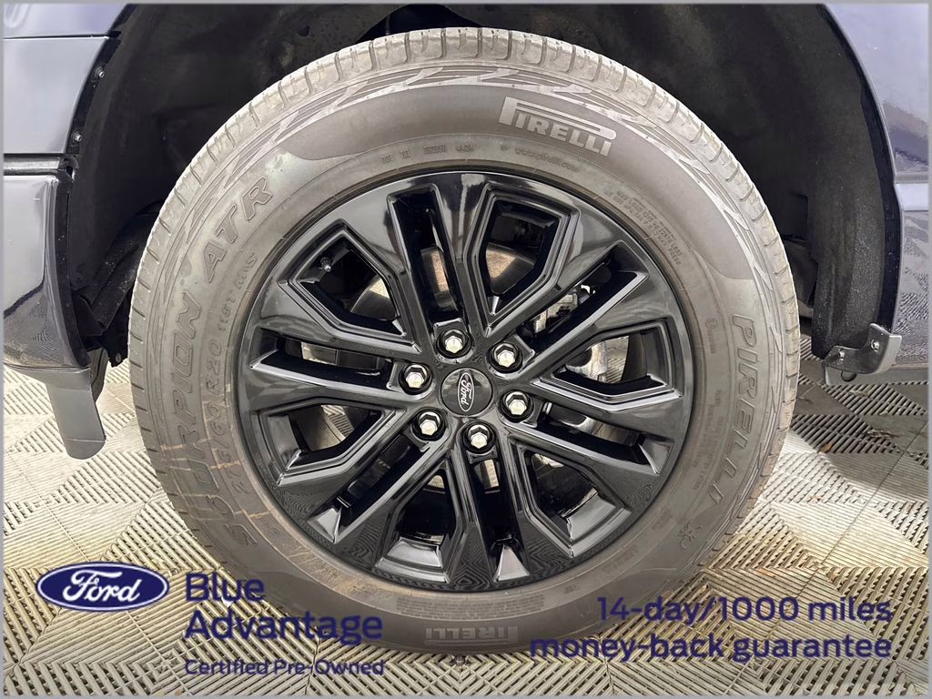2025 Antimatter Blue Metallic Ford F-150 XLT 4X4 Truck