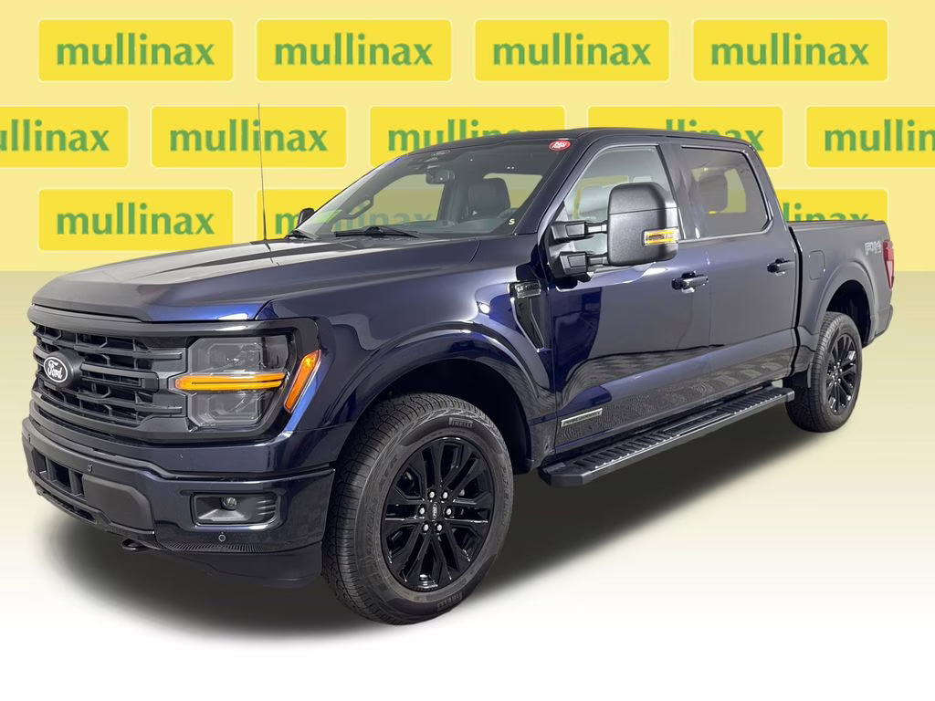 2025 Antimatter Blue Metallic Ford F-150 XLT 4X4 Truck