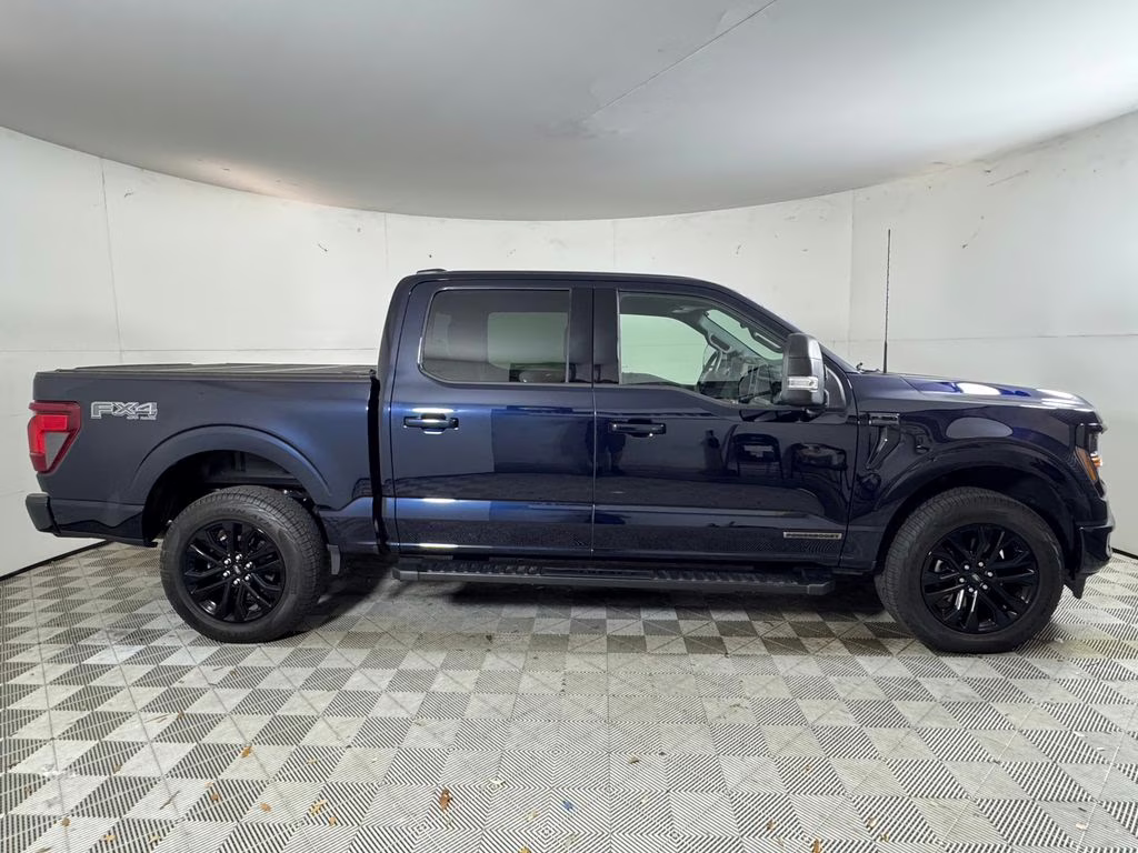 2025 Blue Metallic Ford F-150 XLT 4X4 Truck