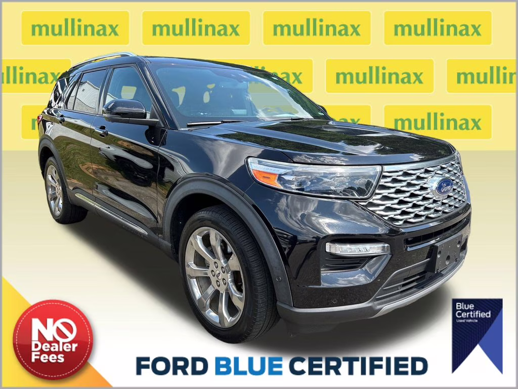 2020 Agate Black Metallic Ford Explorer Platinum 4X4 SUV