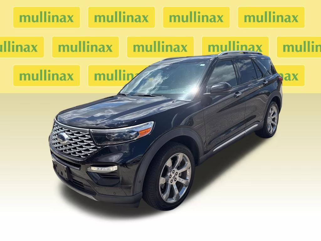 2020 Agate Black Metallic Ford Explorer Platinum 4X4 SUV