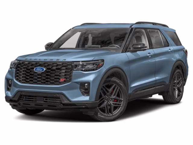 2025 Vapor Blue Ford Explorer ST 4X4 SUV