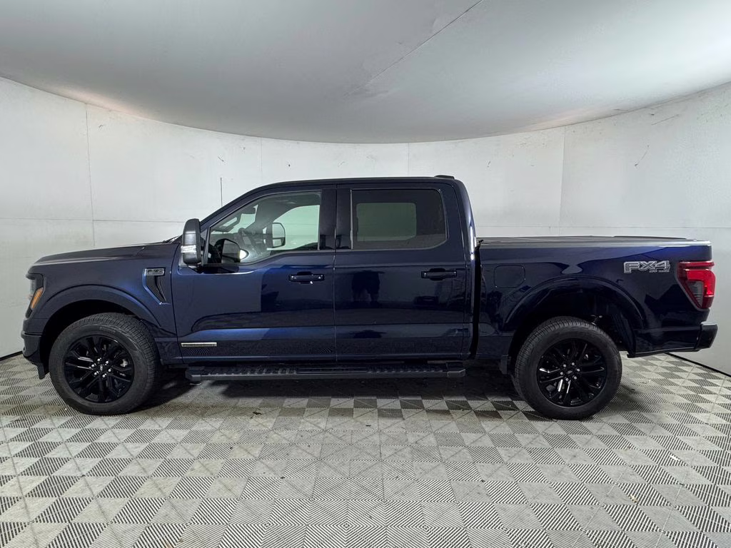 2025 Blue Metallic Ford F-150 XLT 4X4 Truck