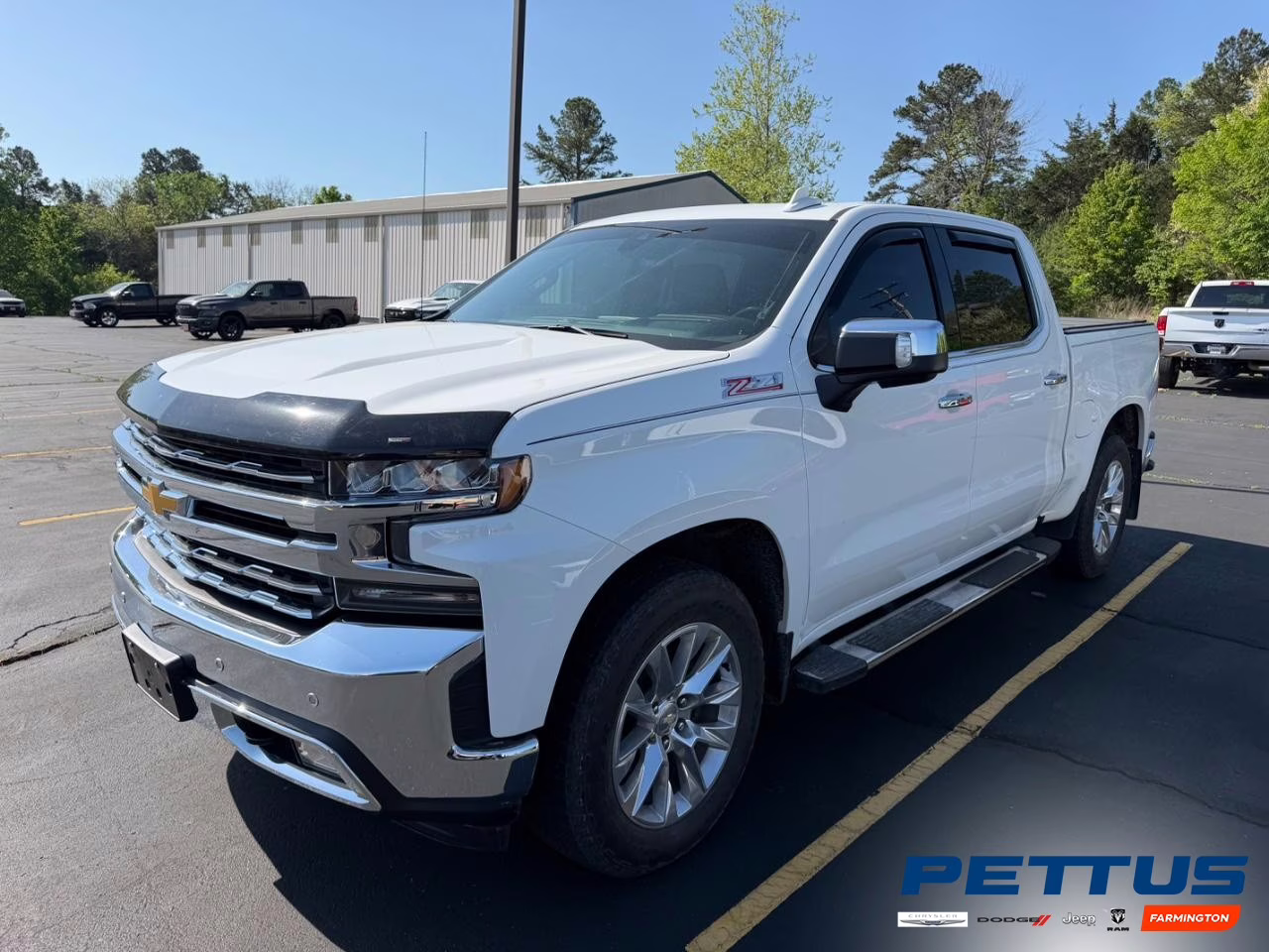2022 Summit White Chevrolet Silverado 1500 LTD 4WD LTZ Crew Cab 4X4 Truck