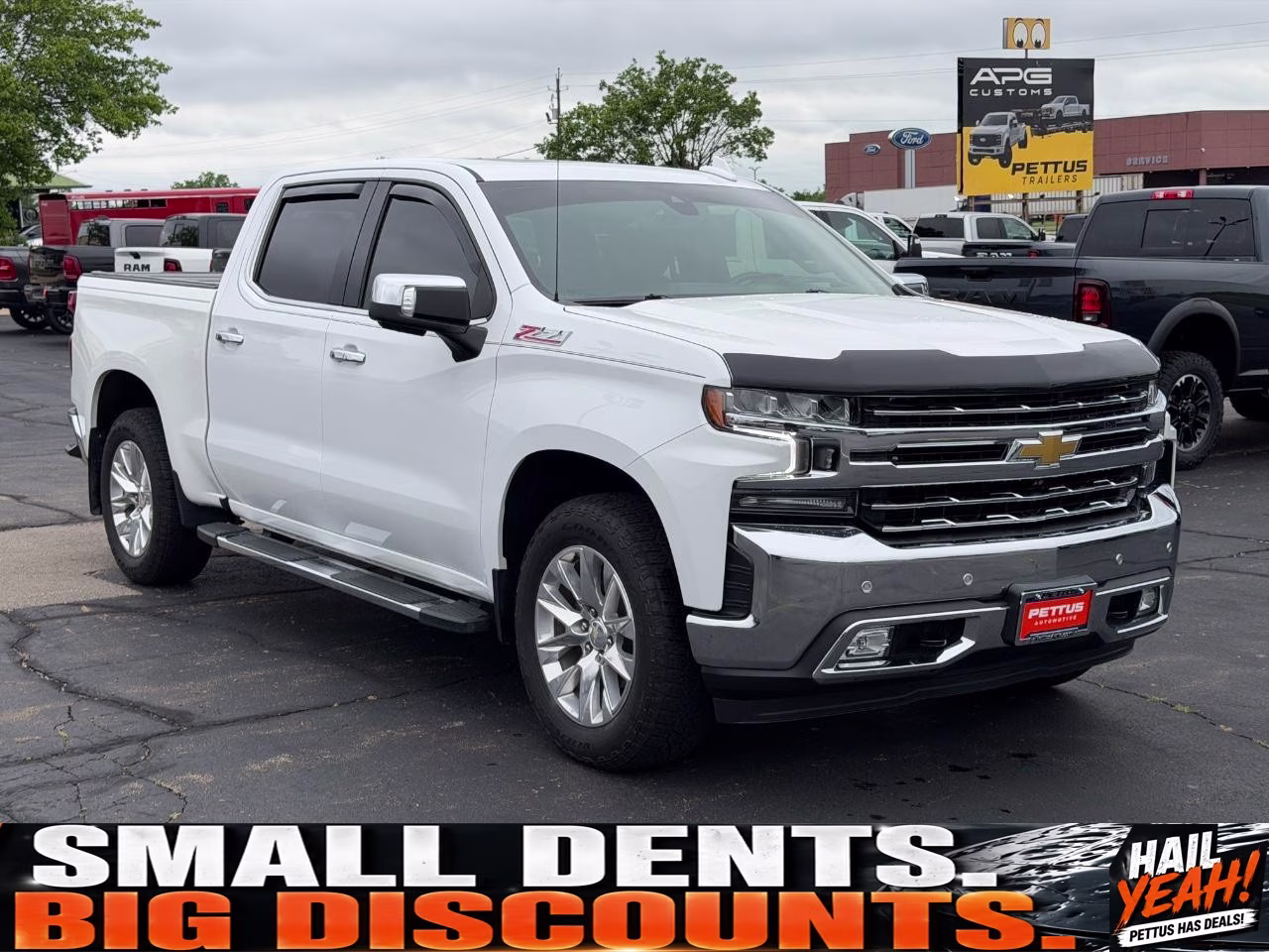 2022 Summit White Chevrolet Silverado 1500 LTD LTZ 4X4 Truck