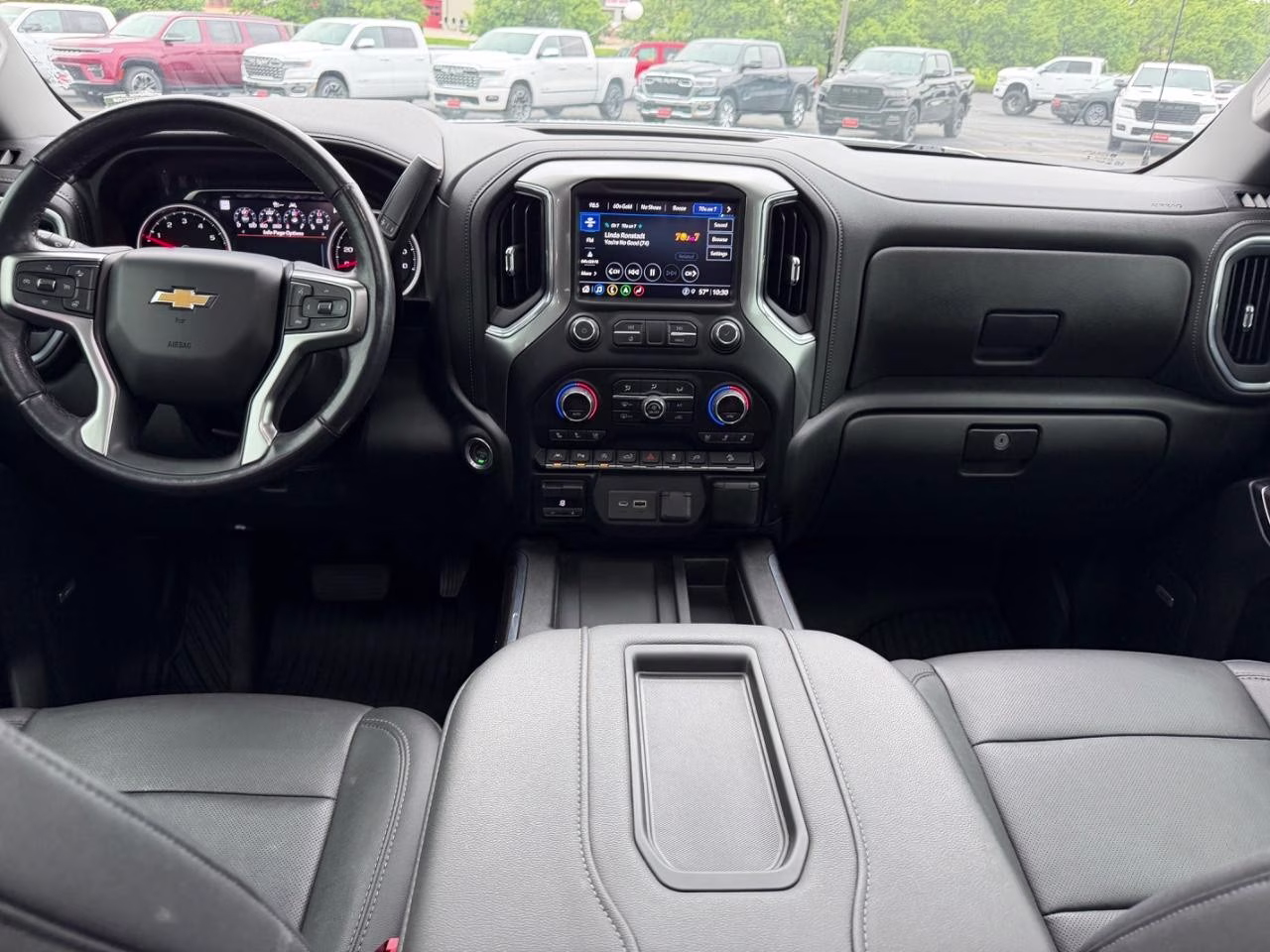 2022 Summit White Chevrolet Silverado 1500 LTD LTZ 4X4 Truck