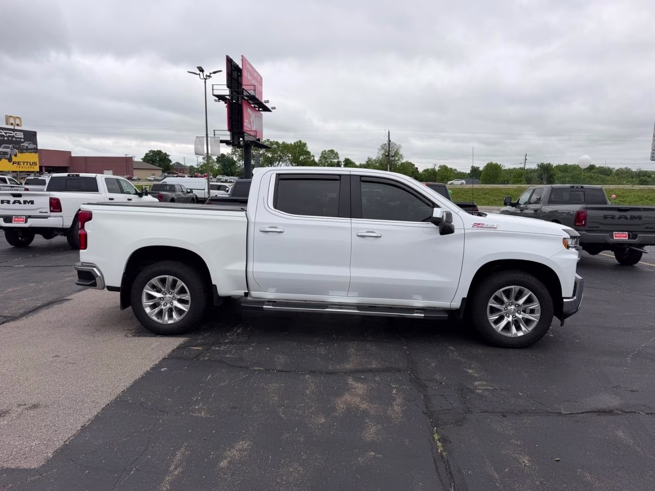 2022 Summit White Chevrolet Silverado 1500 LTD LTZ 4X4 Truck