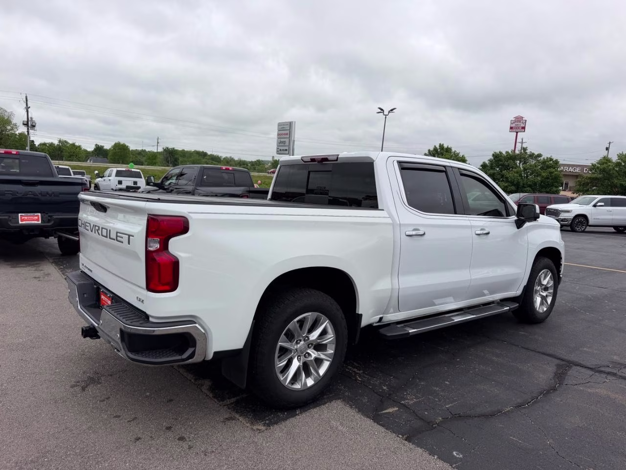 2022 Summit White Chevrolet Silverado 1500 LTD LTZ 4X4 Truck