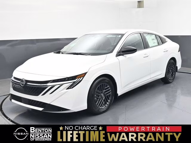 2026 Fresh Powder Nissan Sentra SV FWD Sedan