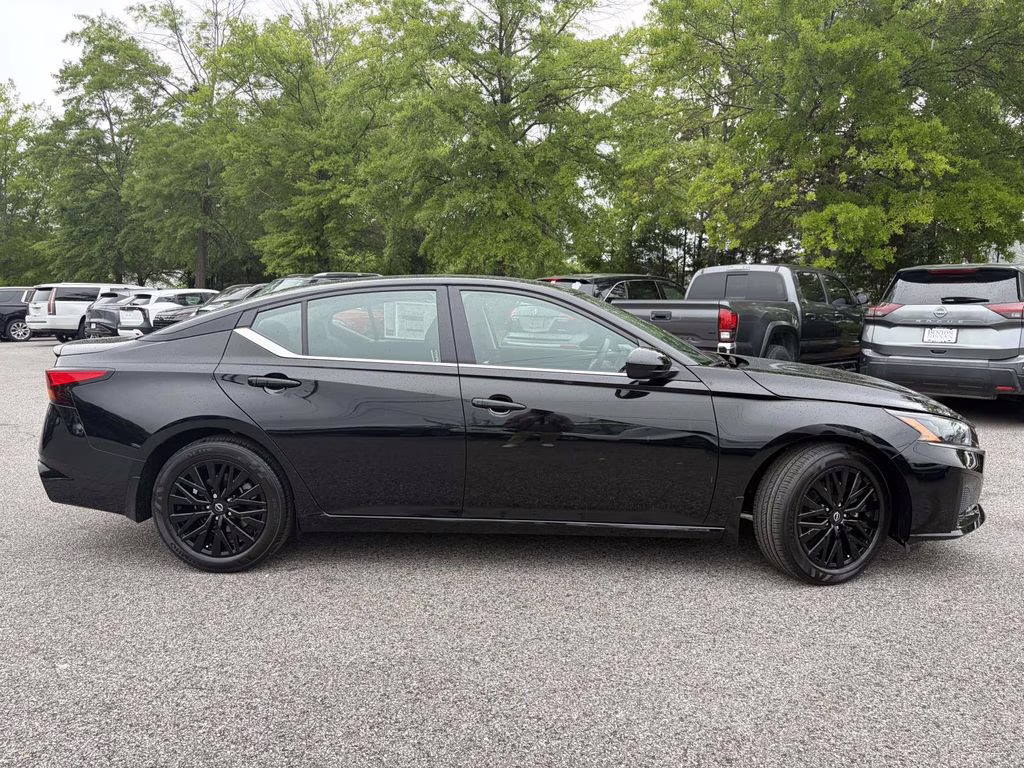 2026 Super Black Clearcoat Nissan Altima 2.5 SV FWD Sedan