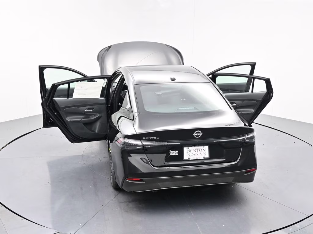 2026 Super Black Nissan Sentra SV FWD Sedan