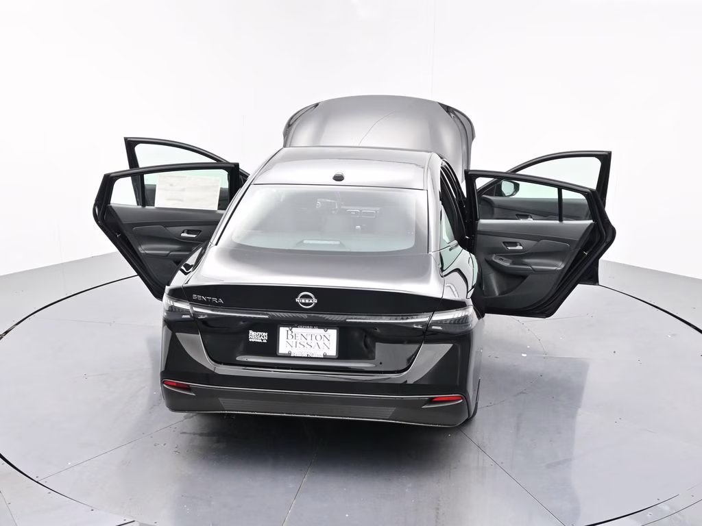 2026 Super Black Nissan Sentra SV FWD Sedan