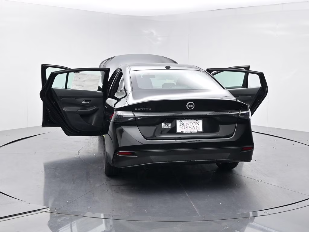 2026 Super Black Nissan Sentra SV FWD Sedan