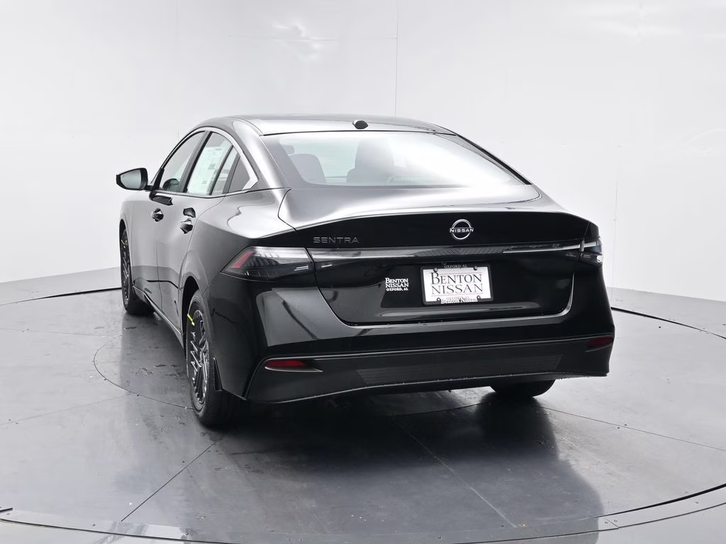 2026 Super Black Nissan Sentra SV FWD Sedan