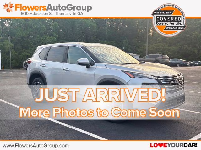 2024 Brilliant Silver Metallic Nissan Rogue SV FWD SUV