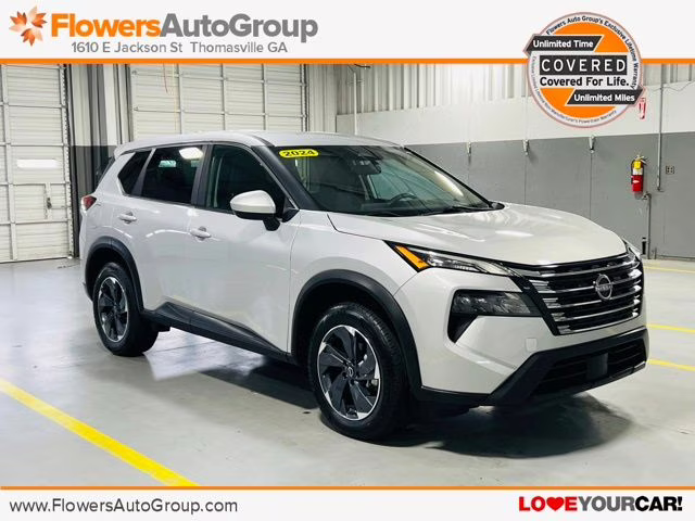 2024 Brilliant Silver Metallic Nissan Rogue SV SUV