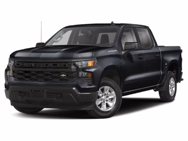 2026 Black Chevrolet Silverado 1500 Custom 4X4 Truck