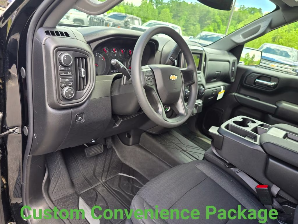 2026 Black Chevrolet Silverado 1500 Custom 4X4 Truck