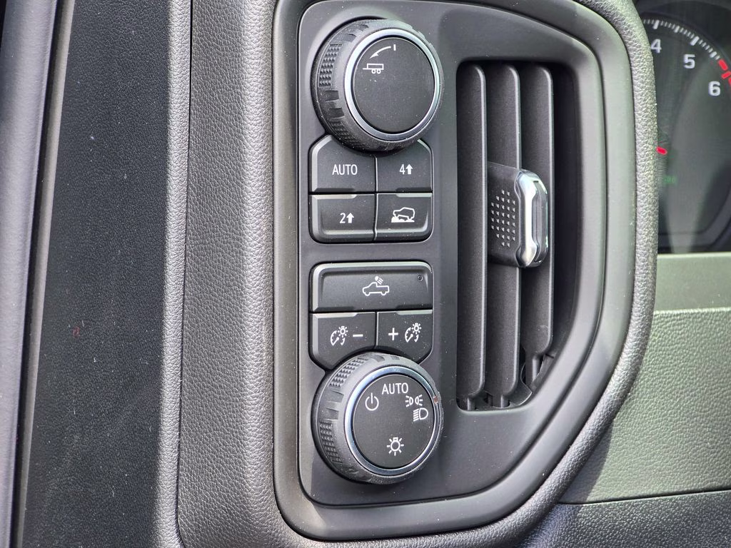 2026 Black Chevrolet Silverado 1500 Custom 4X4 Truck