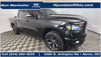 2022 Diamond Black Crystal Pearlcoat Ram 1500 Big Horn/Lone Star 4X4 Truck