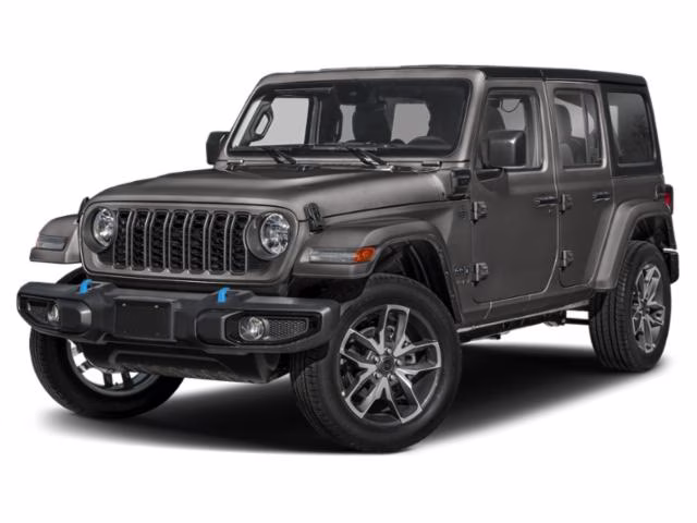 2024 Granite Crystal Metallic Clearcoat Jeep Wrangler Sport S 4xe 4X4 SUV