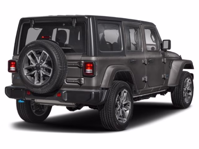 2024 Granite Crystal Metallic Clearcoat Jeep Wrangler Sport S 4xe 4X4 SUV
